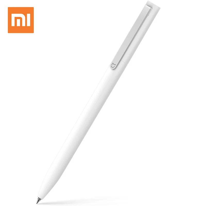 Оригинальная Xiaomi mi ручка 9,5 мм ручка для подписи PREMEC гладкая швейцарская заправка mi Kuni японские чернила и mi jia ручки черный Заправка