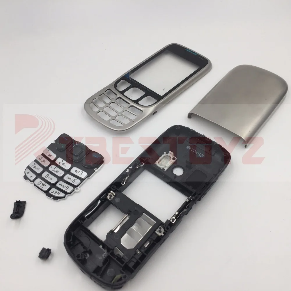 RTBESTOYZ полный телефон Корпус чехол+ английская клавиатура для Nokia 6303c 6303