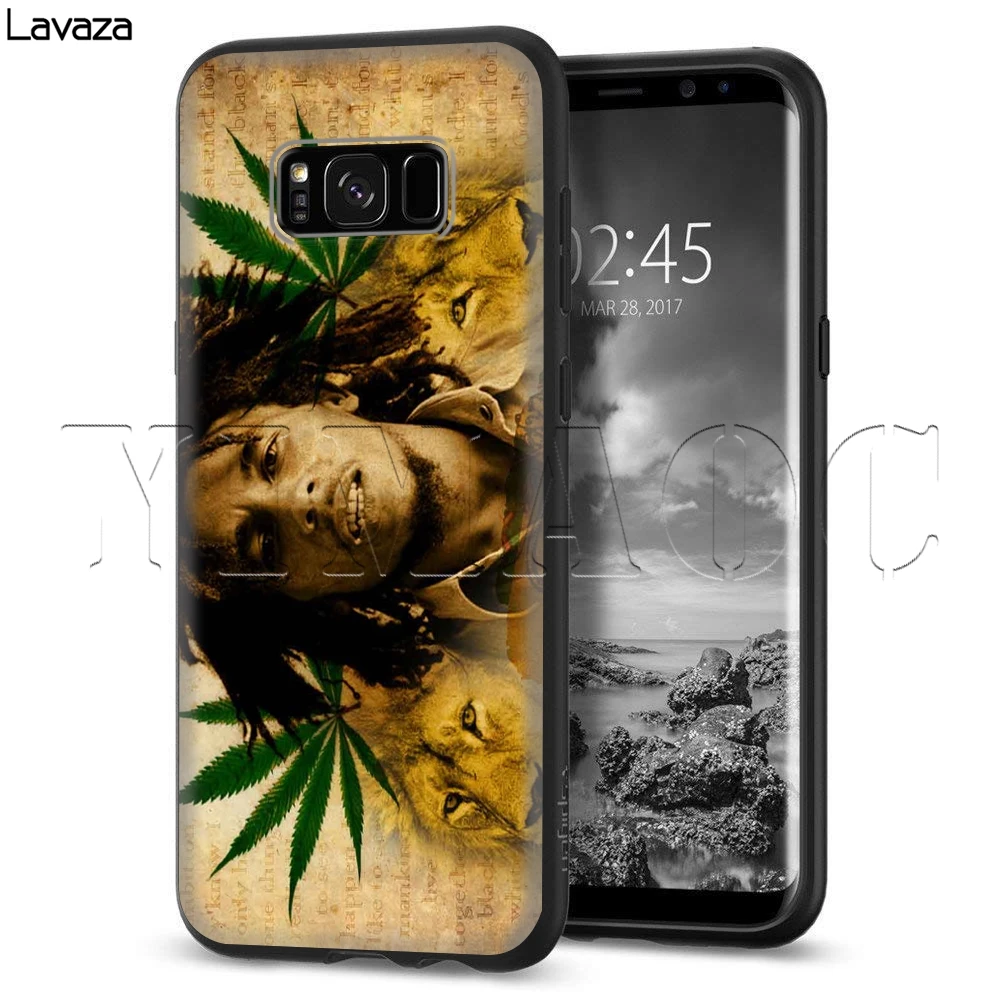 Lavaza Боб Marleys чехол для Samsung Галактики S6 S7 край J6 S8 S9 S10 плюс A3 A5 A6 A7 A8 A9 Note 8 9 |