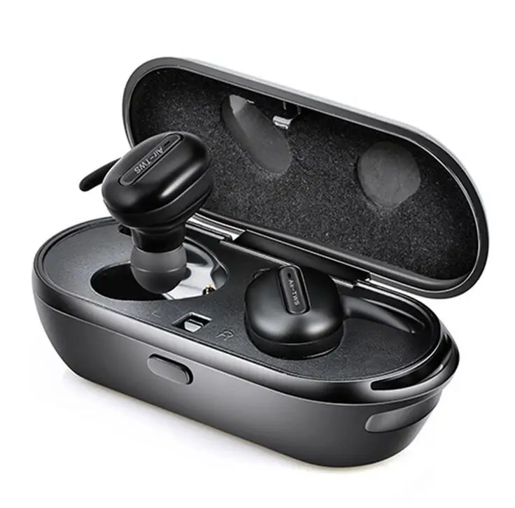 

Air TWS True Wireless Stereo Bluetooth Earphones with charge Box CSR 4.1 Handsfree headset Dual bluetooth Earbuds