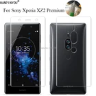 Защитная пленка для Sony Xperia XZ2 Premium 5,8 дюйма, мягкая Передняя и задняя крышка из ТПУ, прозрачная защитная пленка + инструменты для очистки