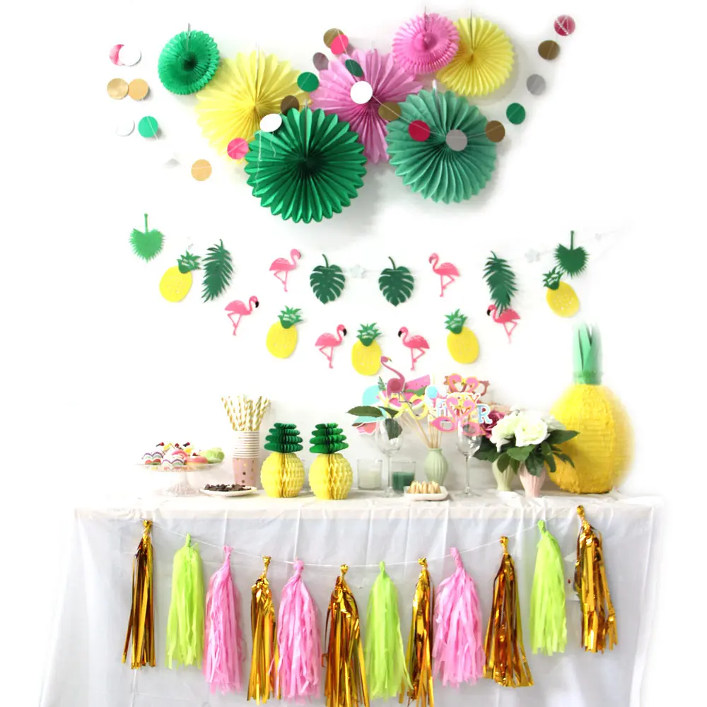 Фото Hot Sale A Set Flamingos Theme Hawaiian Party Decorations Summer Decor Birthday/Wedding/Pool Decoration Supplies|wedding wedding|wedding decoration