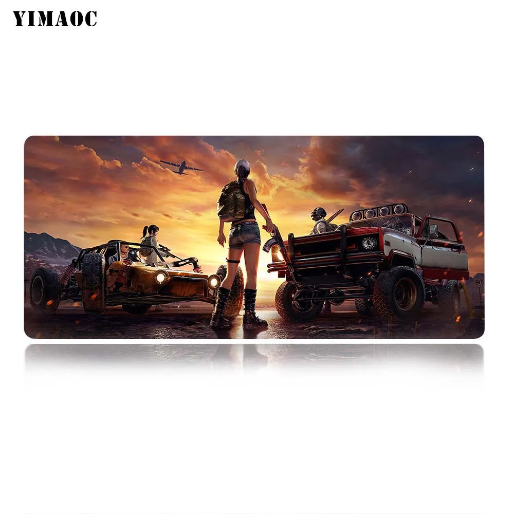 YIMAOC PUBG коврик для мыши 30x80 см компьютерный коврик для мыши Противоскользящий коврик для игровой мыши из натурального каучука - Цвет: MP2 30x80cm