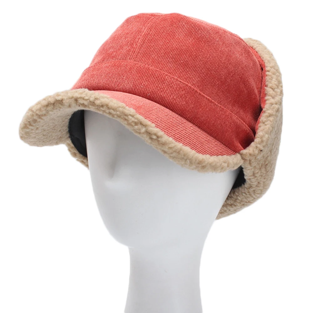joejerry Bomber Hats Women Warm Corduroy Hat Cap Warmer Earflap Beanie Russian 2018 Winter | Аксессуары для одежды