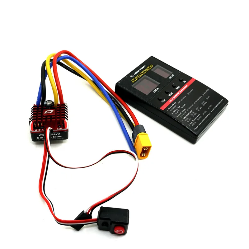 Hobbywing QuicRun 1080 80A Водонепроницаемый матовый ESC w/программа для карт RC
