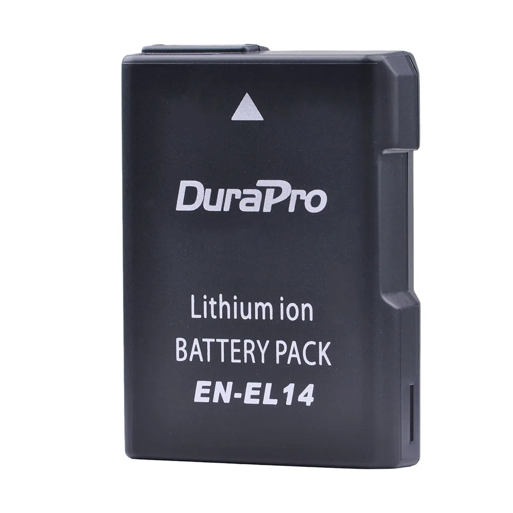 DuraPro EN EL14 1200mAH литий ионная аккумуляторная батарея для камеры Nikon D5200 D3100 D3200 D5100 P7000