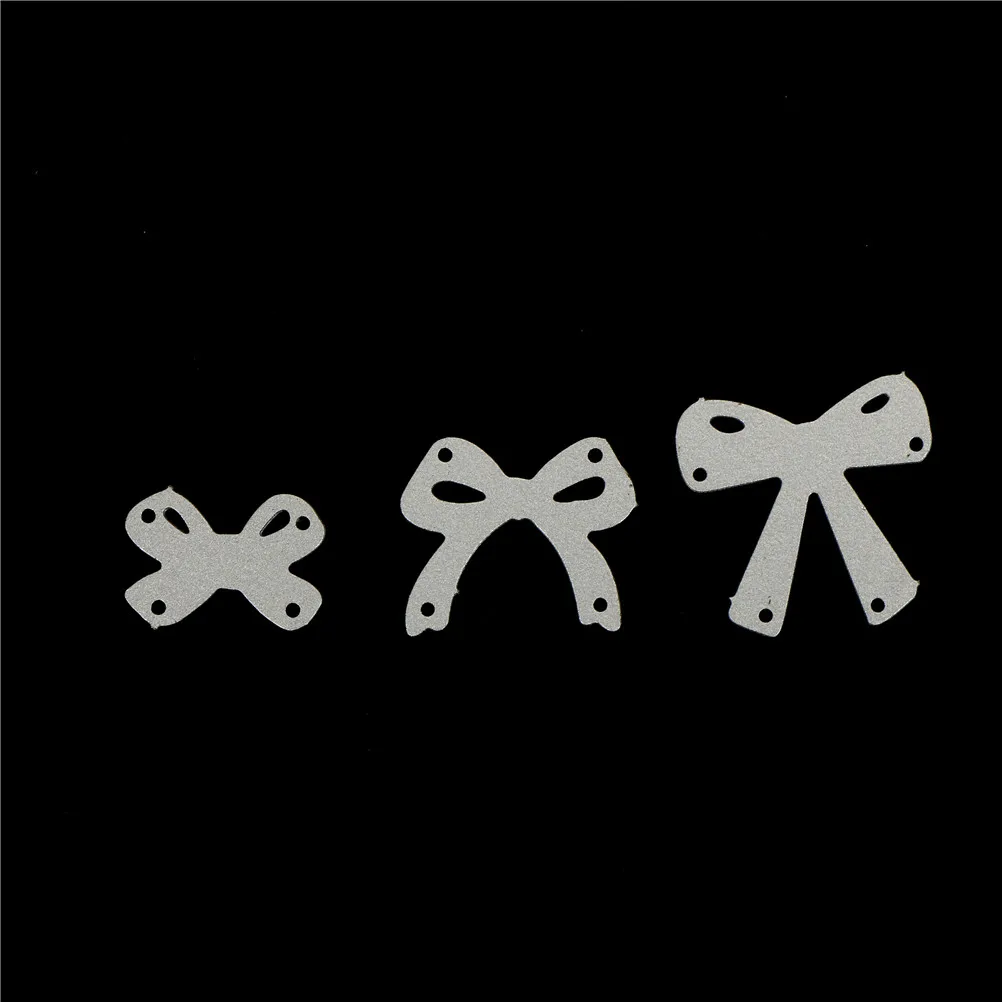 7 шт. металлические режущие штампы, режущие ленты для галстука-бабочки, штампы для скрапбукинга, бумажных открыток, альбомов, ножей