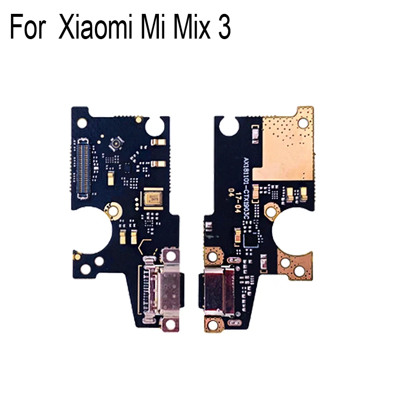Оригинальный Для Xiaomi Mi Mix 3 Порт для зарядной USB док станции микрофон двигатель