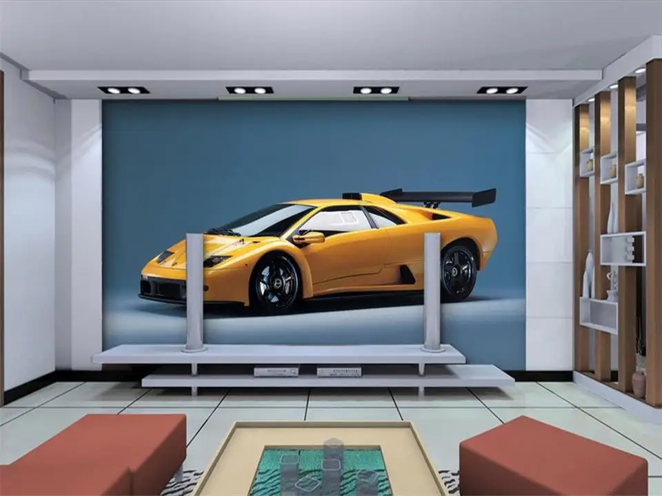3D обои на заказ фотообои для гостиной Настенные с изображением известного