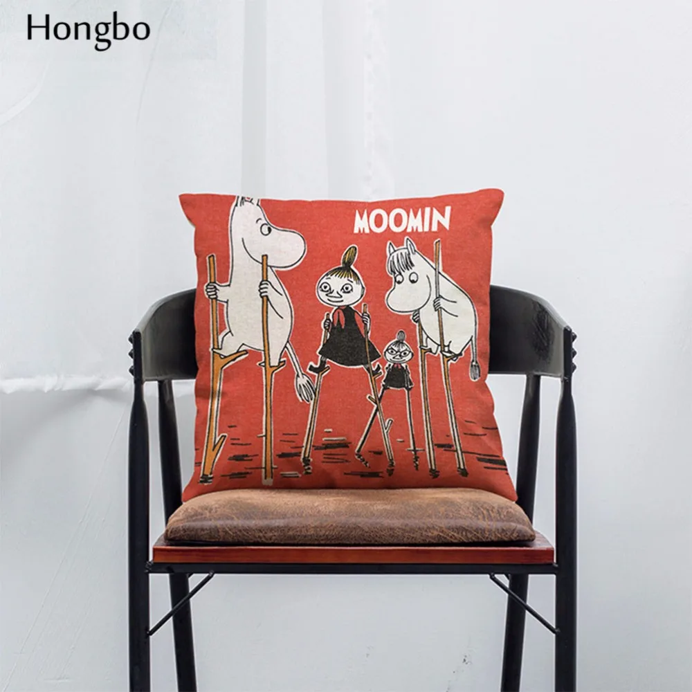 Хунбо новый дом декоративные мультфильм гений Чехол бросить наволочка Винтаж