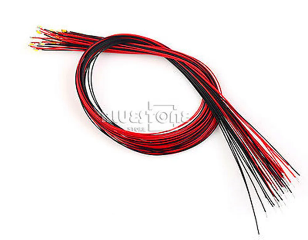 T0402WM 20 шт. предварительно припаянные Проводные провода micro litz теплые белые SMD Led 0402