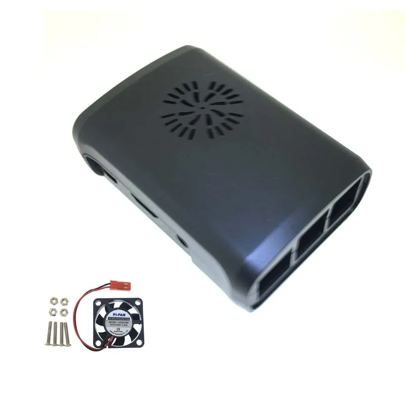 Raspberry Pi 3 ABS корпус пластиковая коробка + вентилятор охлаждения Совместимость для