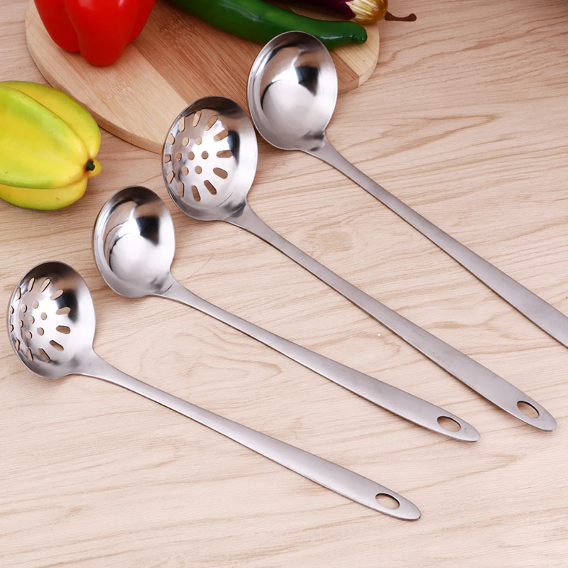 Дуршлаг Из Нержавеющей Стали суповый ковш кухонный столовый сервиз обслуживание