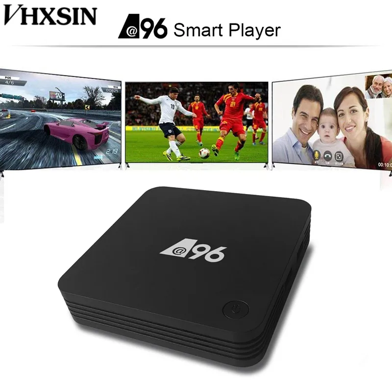 ТВ приставка VHXSIN 20 шт./лот A96 amlogic s905L ndroid android 7 1 VP9 HDR10 Гб RAM 8 ROM|ТВ-приставки и