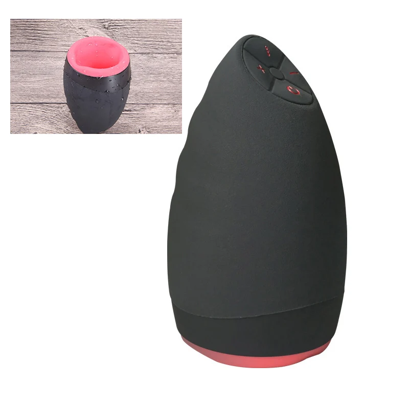 Real Oral Sucks Male Masturbator Throat Clip Suction Sex Machine Induced Vibration Moan Intimate Goods Toys for Men-50 | Красота и