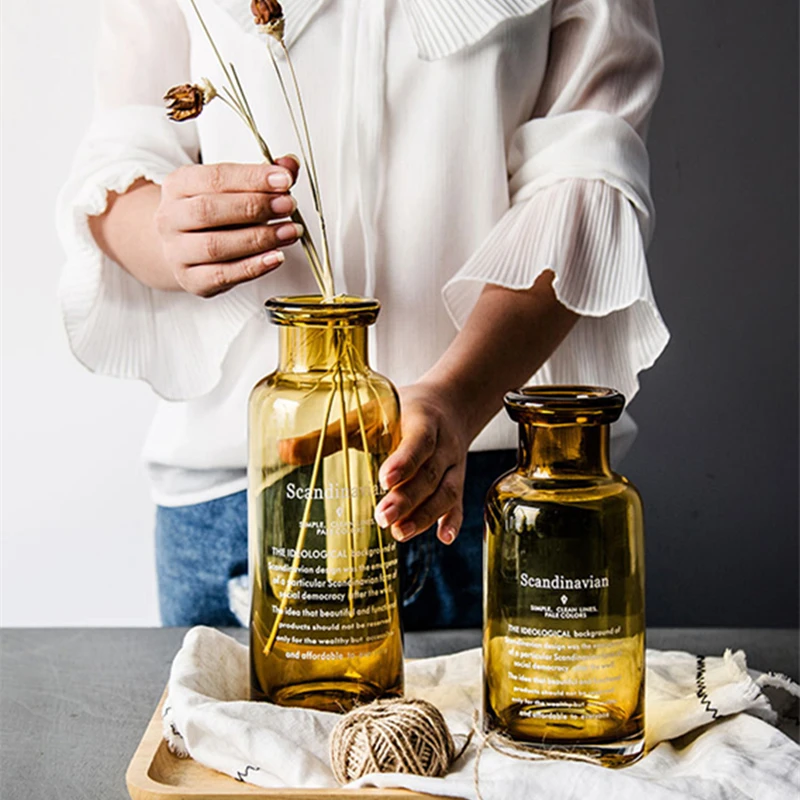 Ретро литература в скандинавском стиле новая пепепельная желтая коричневая