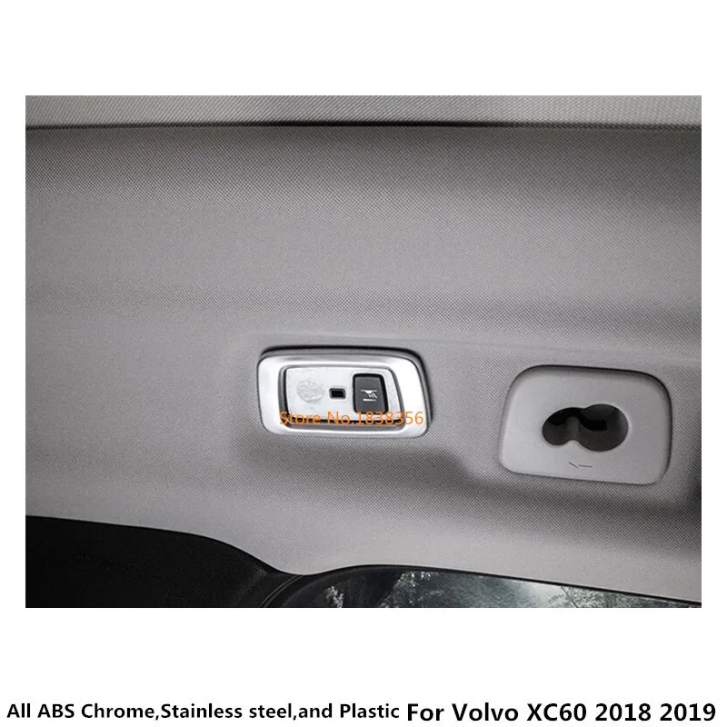 Задняя крышка для Volvo XC60 2018 2019 2020 2021 хромированная кнопка переключателя чтения из