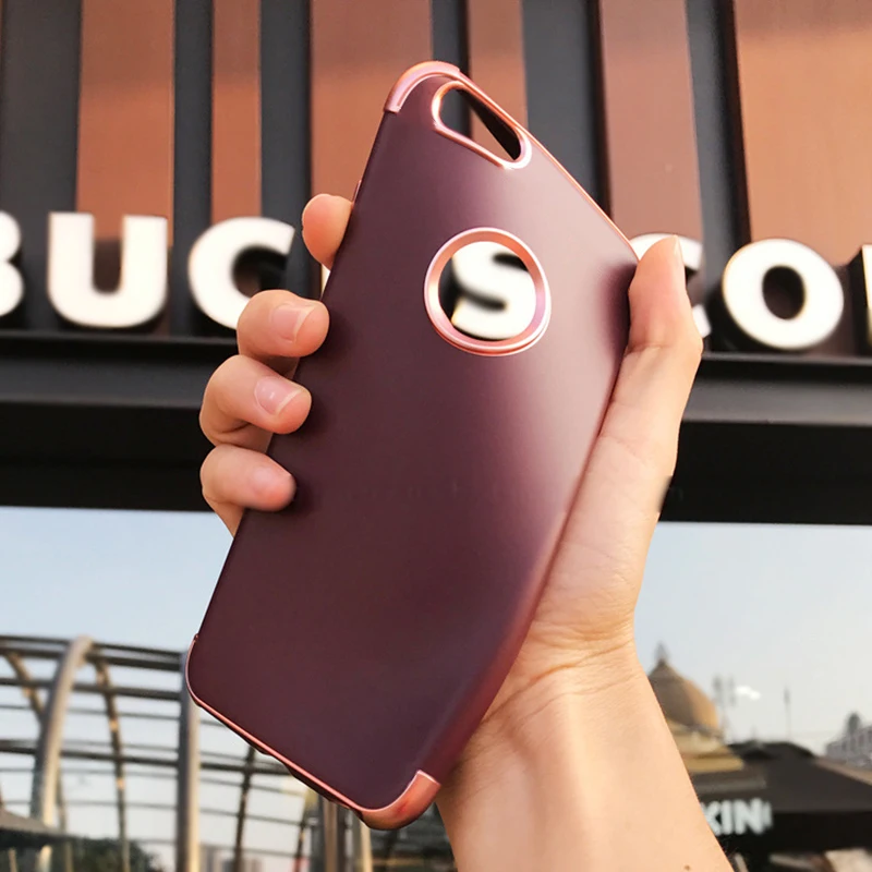 Чехол с защитой от ударов Kerzzil Silikon для iPhone 6 6s Plus мягкий деловой чехол 7 чехлы из