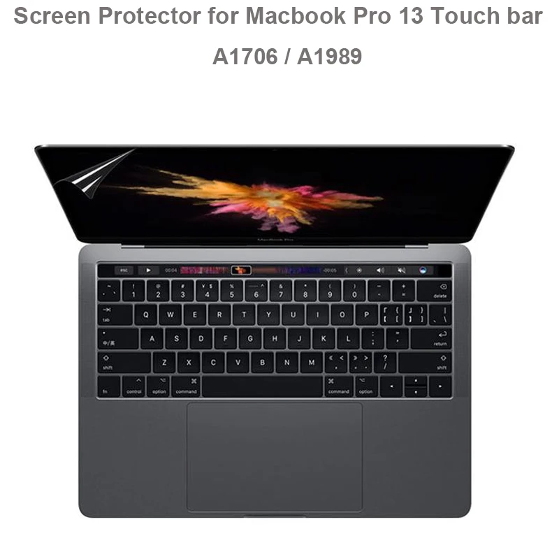 10 шт. Матовая Антибликовая Защитная пленка для экрана macbook Pro 13 сенсорная панель
