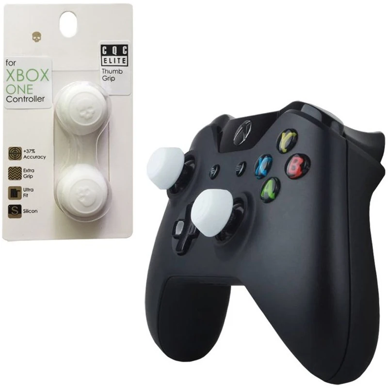 Силиконовые аналоговые ручки для большого пальца крышки Xbox One контроллер Skull & Co.