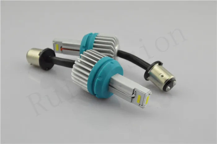 1157 BAY15D 1 комплект, дизайн, T15 W16W 1156 BA15S 1157 BAY15D T20 7443 светодиодный лампы парковки обратный поворот тормозной фонарь светильник со светодиодными кристаллами 20 Вт 1200lm с can-bus - Испускаемый цвет: 1157 BAY15D