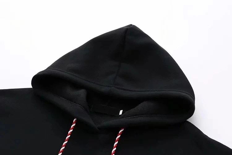 Merry Pretty женские длинные толстовки с капюшоном и вышитыми буквами Зимние толстовки с длинным рукавом черные пуловеры с мультяшным принтом