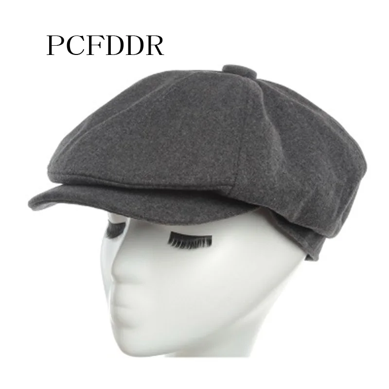 Новый бренд высококачественного шерстяного берета PCFDDR мужская шапка для отца