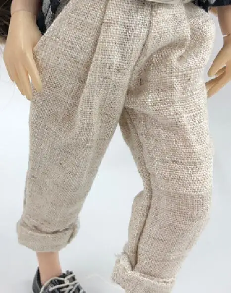 A T02-X592 Blyth кукольная одежда 1/6 куклы аксессуары azone одежда ручной работы хлопковые брюки с поясом - Цвет: A
