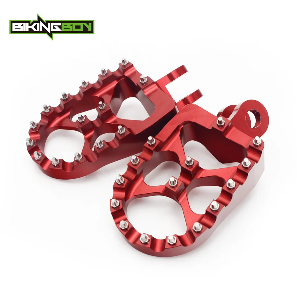 Подножки BIKINGBOY для Suzuki DRZ 400 00 04 DRZ400S 16 DRZ400E 07 DRZ400SM 05 RM 125 250 91 02 RMX S R MX|Подставки под