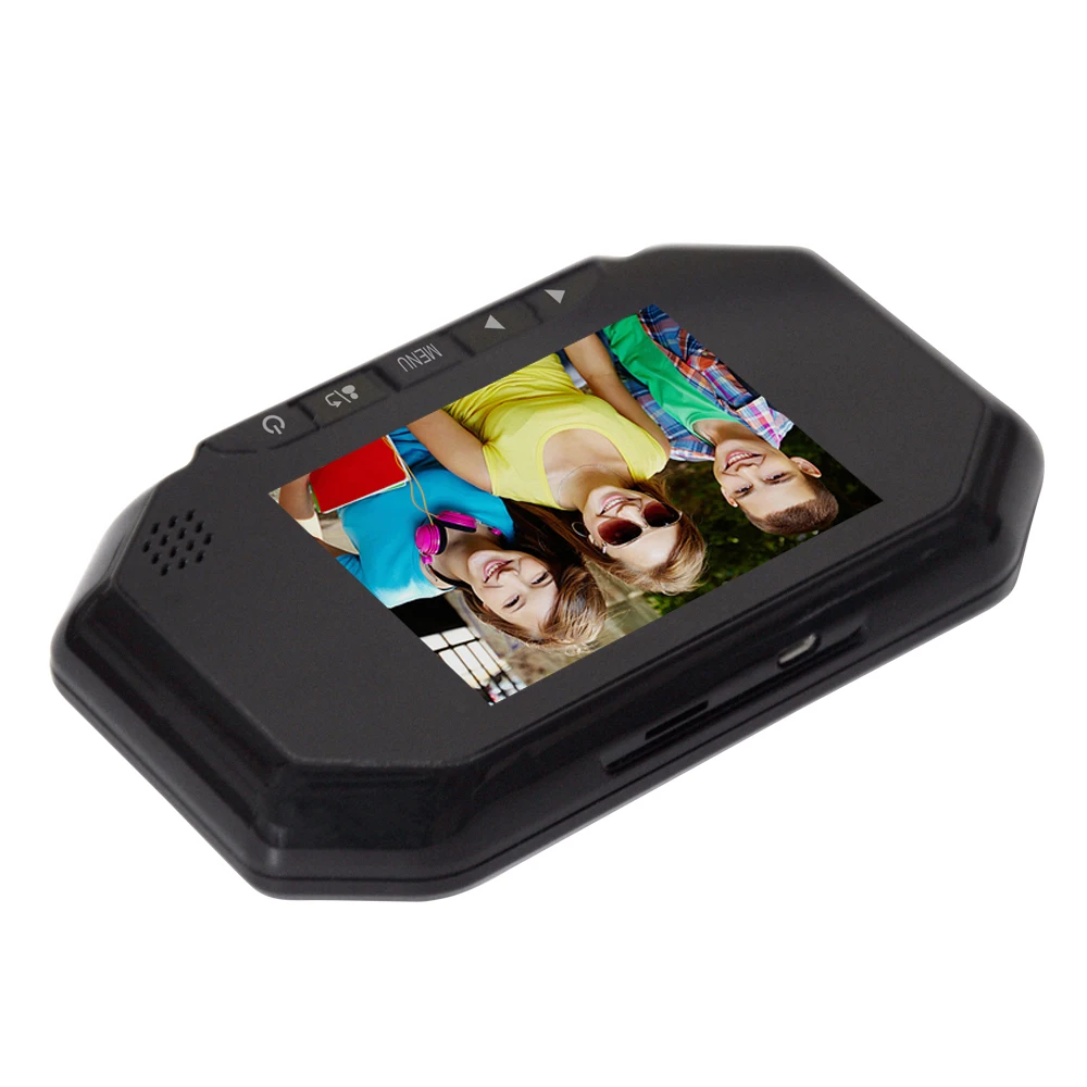 

3.5 inch Monitor 2.0MP Video Door Bell Digital Door Viewer Peephole Doorbell 16GB SD Card Recording 160 degrees Home Security