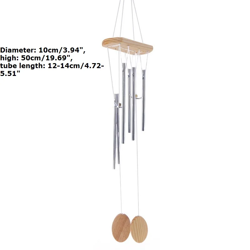 Антикварные медные трубки колокольчики Windchime открытый колокольчики живого двора сада дома висячие украшения - Цвет: 1