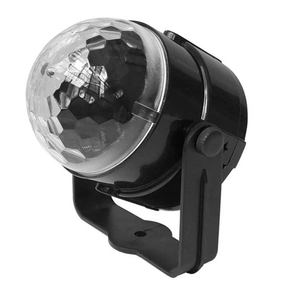 USB RGB LED диско-шар DJ Вечеринка световой эффект удаленный звук активированный