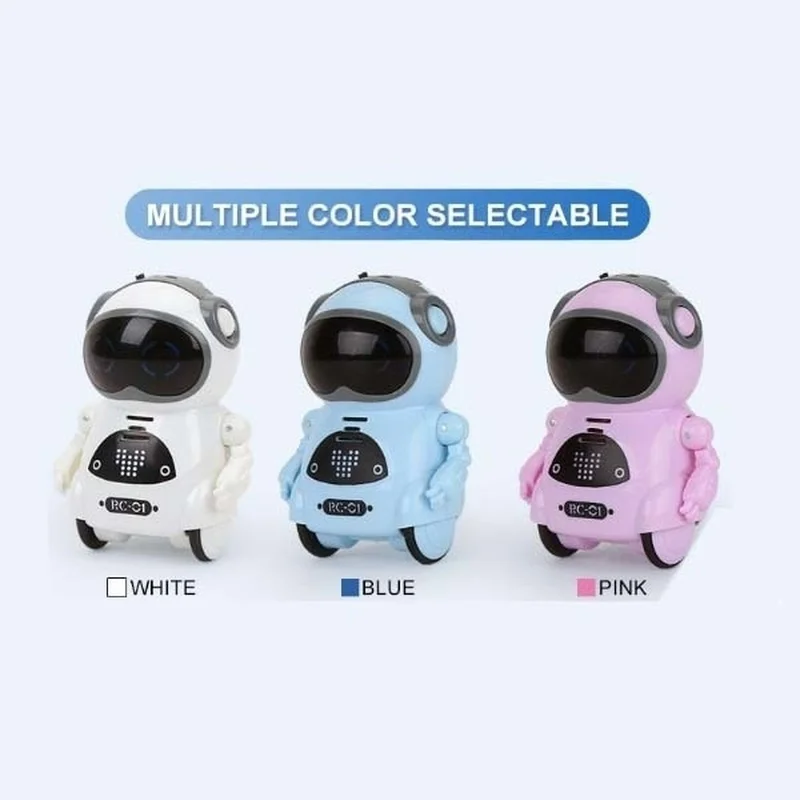 Mini Pocket Robot Multi-Functional Voice Dialogue Light Chat Record Singing Dance Toy Kids Christmas Gift |