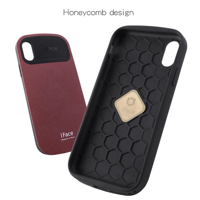 iface for iPhone X Case back cover matte frosted sense shell shock absorption heavy duty coque iphone 10 TPU + PC |