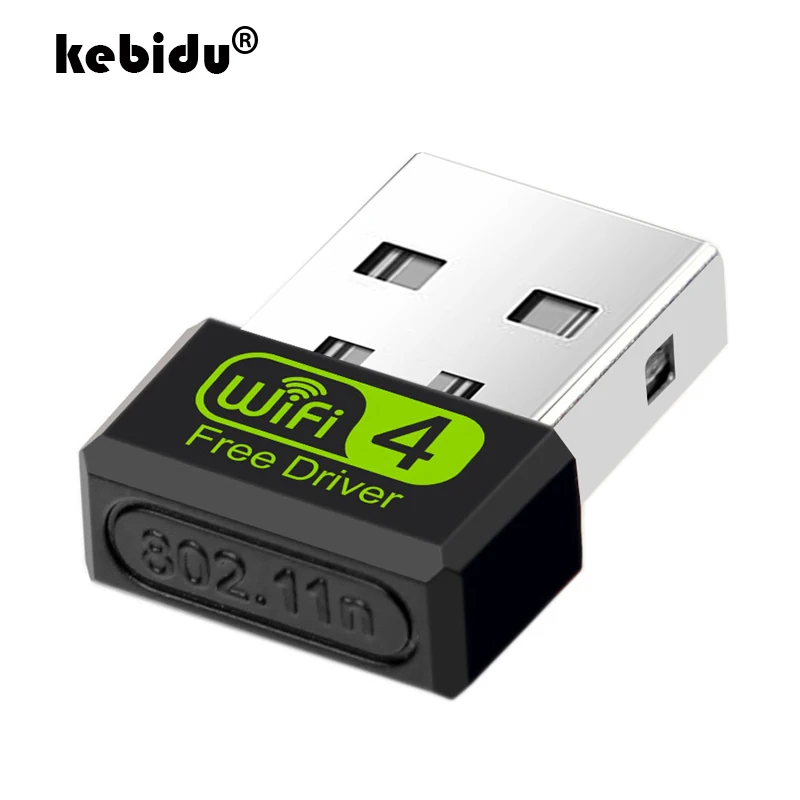 Беспроводной USB wi fi адаптер kebidu 150 Мбит/с|Сетевые карты| |