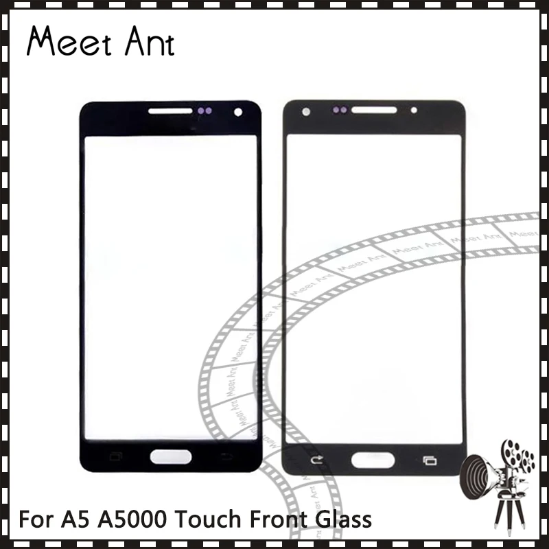 10 шт./лот для Samsung Galaxy A5 2015 A500 A500F 2016 A510 A510H A510F 2017 A520 A520F передняя внешняя стеклянная