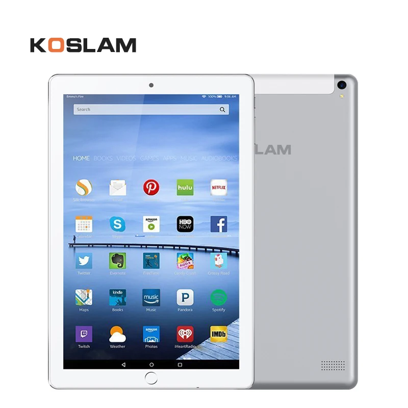 KOSLAM 10 дюймов 3G Android планшетный ПК &quotIPS экран Две sim карты телефонный звонок Phablet