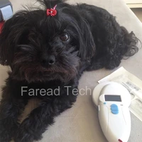 ISO RFID dog chip reader OLED display handheld scanner for animal
