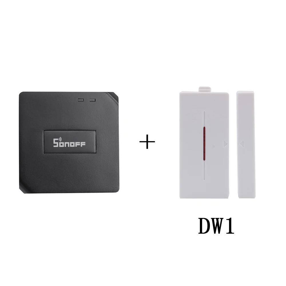 Оригинальный Sonoff РЧ мост PIR 2 DW1 WiFi 433 МГц Замена умный дом автоматизация