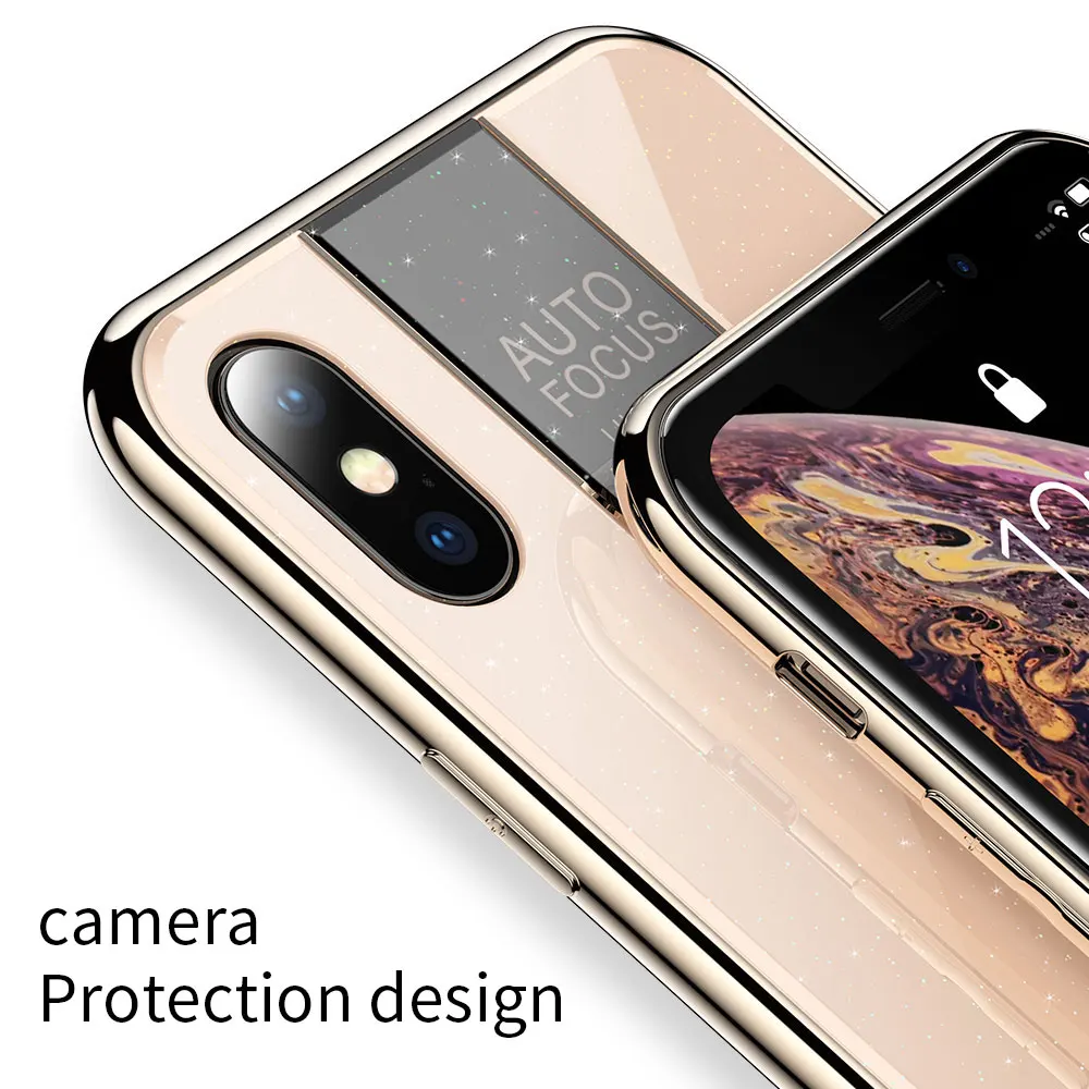 KISSCASE чехол из закаленного стекла для телефона iPhone 7 Plus 8 X XR XS MAX спортивные