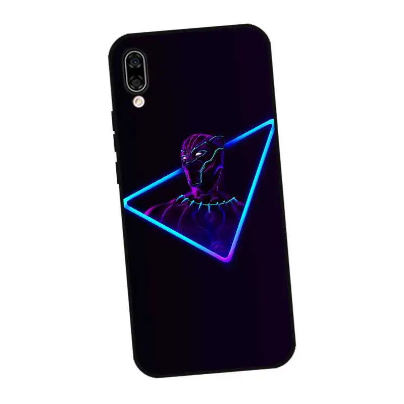 P218 Superheroes Черный силиконовый чехол для huawei Honor 8C 8X9 10 20i V10 V20 Note10 Max Lite Magic2 |