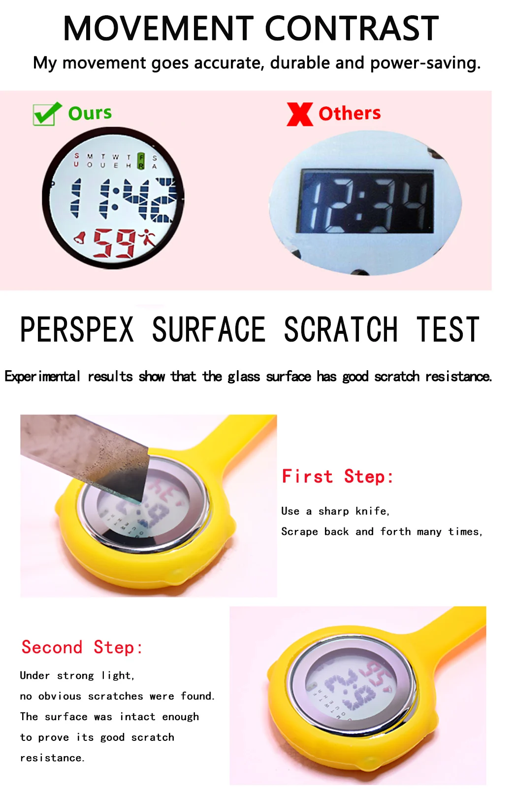 Relogio reloj Fob Медсестры Брошь булавка Висячие карманные электрические часы цифровой дисплей циферблат клип-на карманные часы