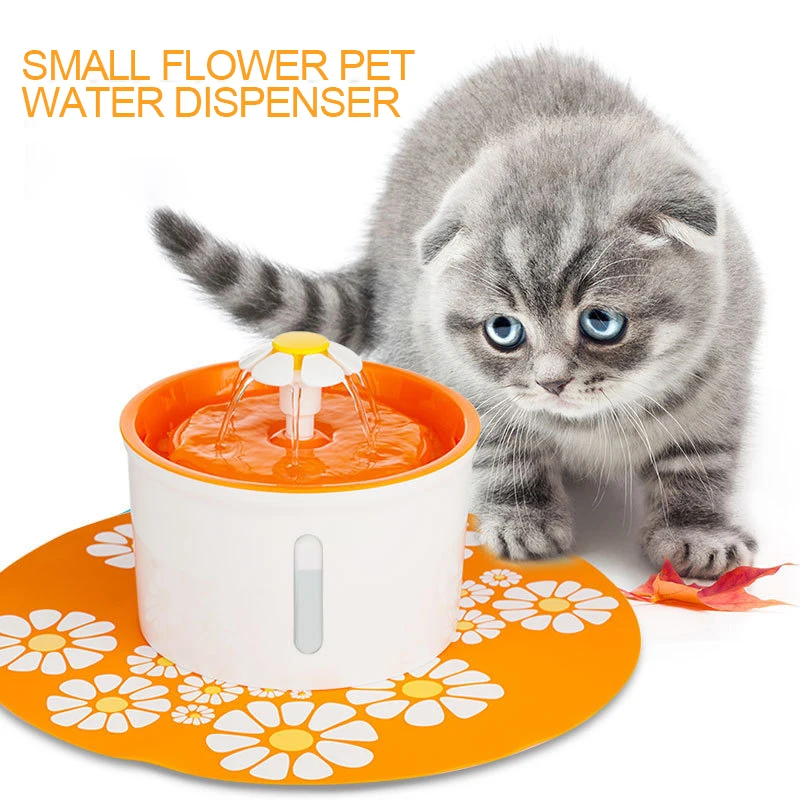 Автоматический фонтанчик для воды питомцев диспенсер домашних животных фильтр