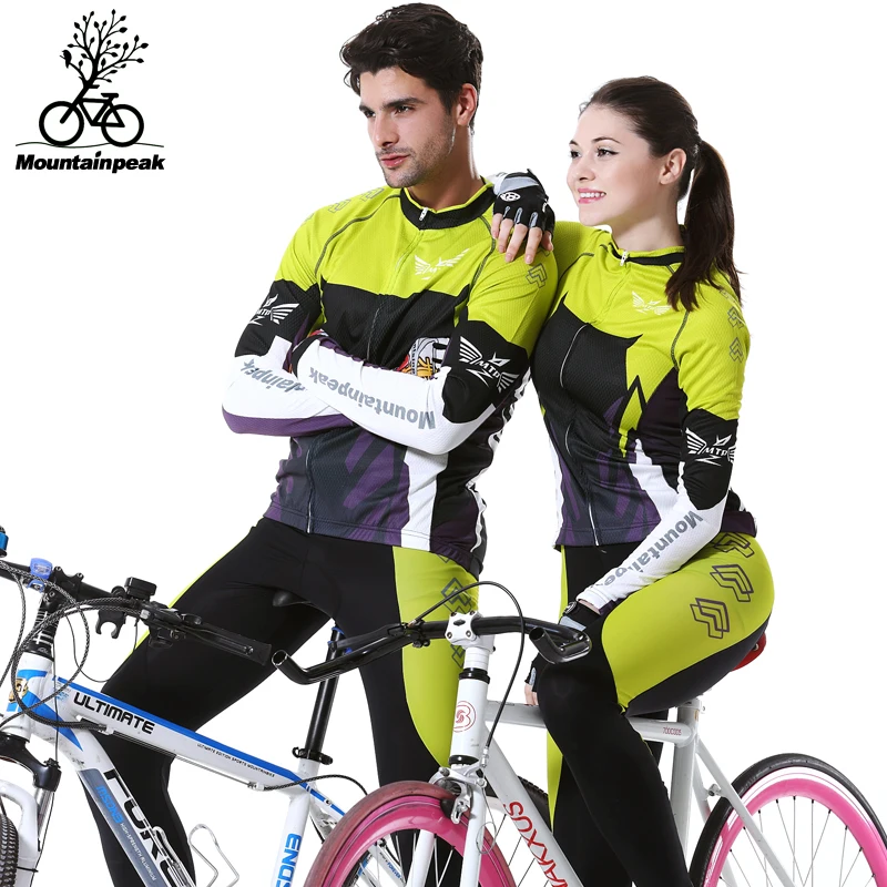 Mountainpeak cycling suit men and women long sleeve spring/summer bike riding trousers mountain equipment | Спорт и развлечения