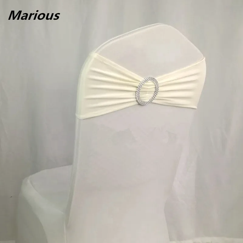 2017 распродажа недорогой чехол на стул с лентой небесно-синего цвета из спандекса