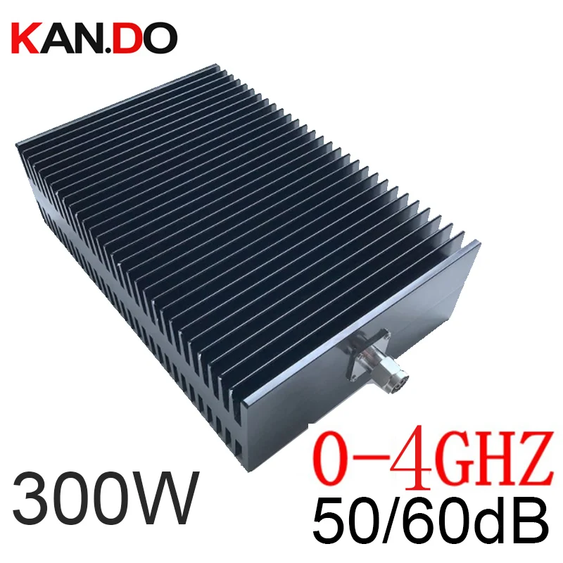 

4GHZ 300W RF Attenuator N Male to Female DC-4Ghz 50-60DB Attenuation RF COAXIAL Jack Attenuator Communication Converter