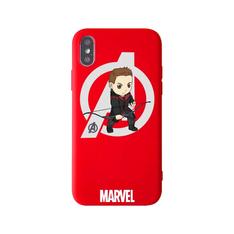 Железный человек Оригинальный чехол для телефона Marvel Iphone X Xs Max XR 10 8 7 6 6s Plus 5 5s SE