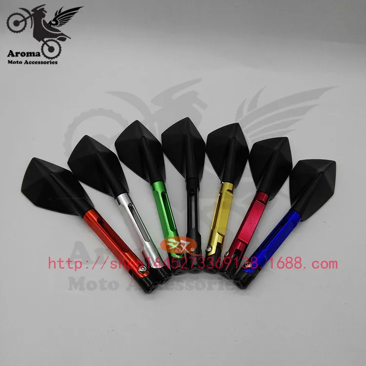 

universal brand motorcycle rearview mirror for yamaha honda suzuki kawasaki Harley Davidson Ducati KTM motocross side mirror hot