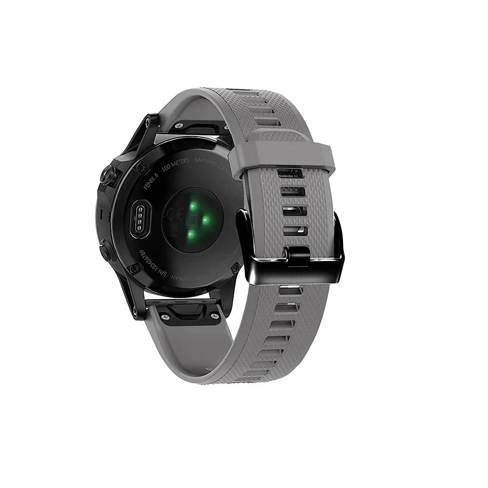 22 мм силиконовый ремешок для часов Garmin Fenix 5/5 Plus быстрая замена Forerunner 935 Ремешок