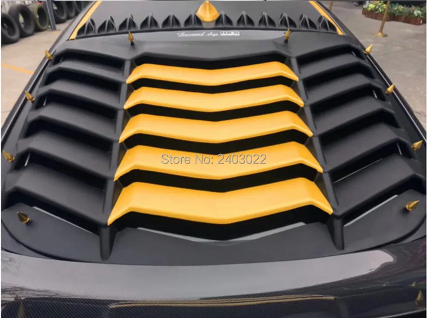 Вихревой генератор Evo Style насадка на крышу ласты акулы спойлер из АБС-пластика 8